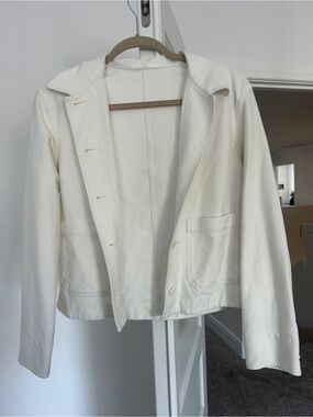 Uniqlo Classic Women's Ivory Jacket